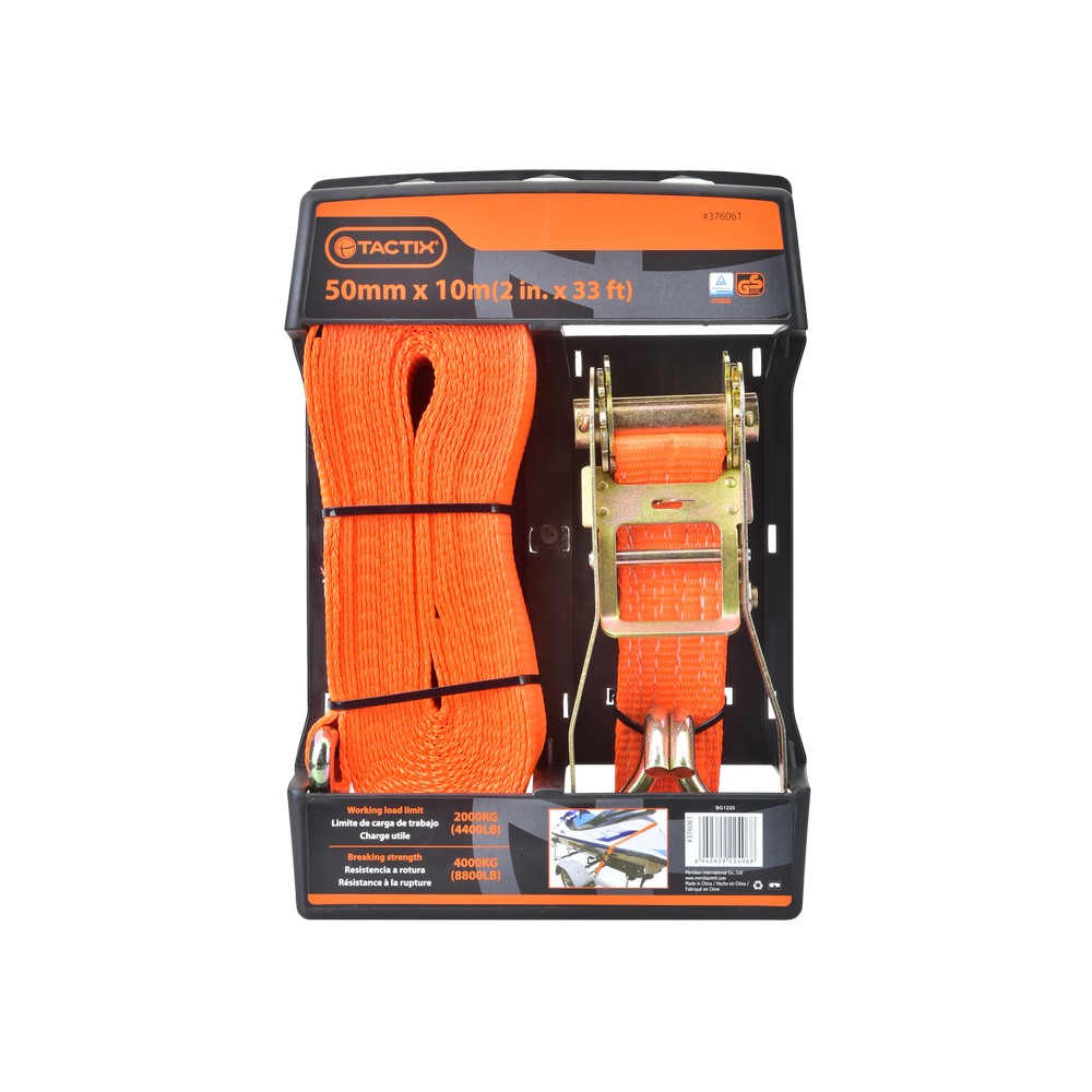 Cuerda de seguridad nylon con ratchet 2000 kg