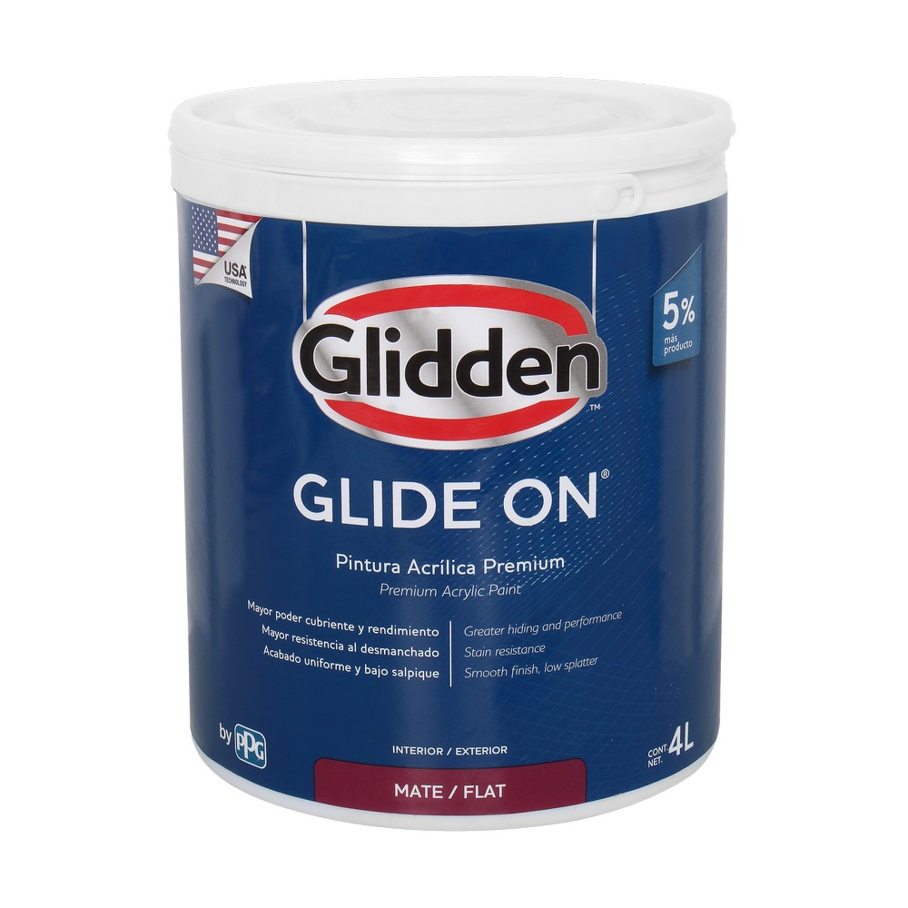 Base glide-on latex mate 4ltrs