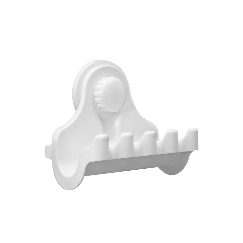 Portacepillo plástico con ventosa