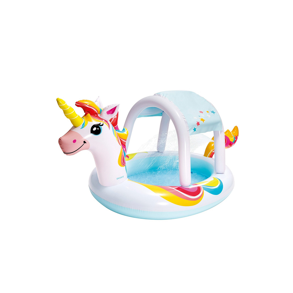 Piscina inflable con pulverizador 2.54x1.32x1.09 m