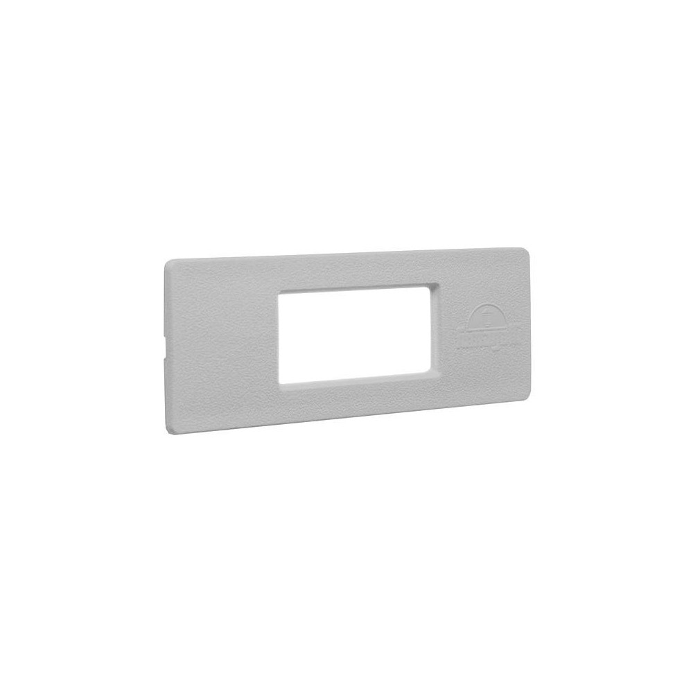 Luminaria led de empotrar r7s 3.2 watts gris