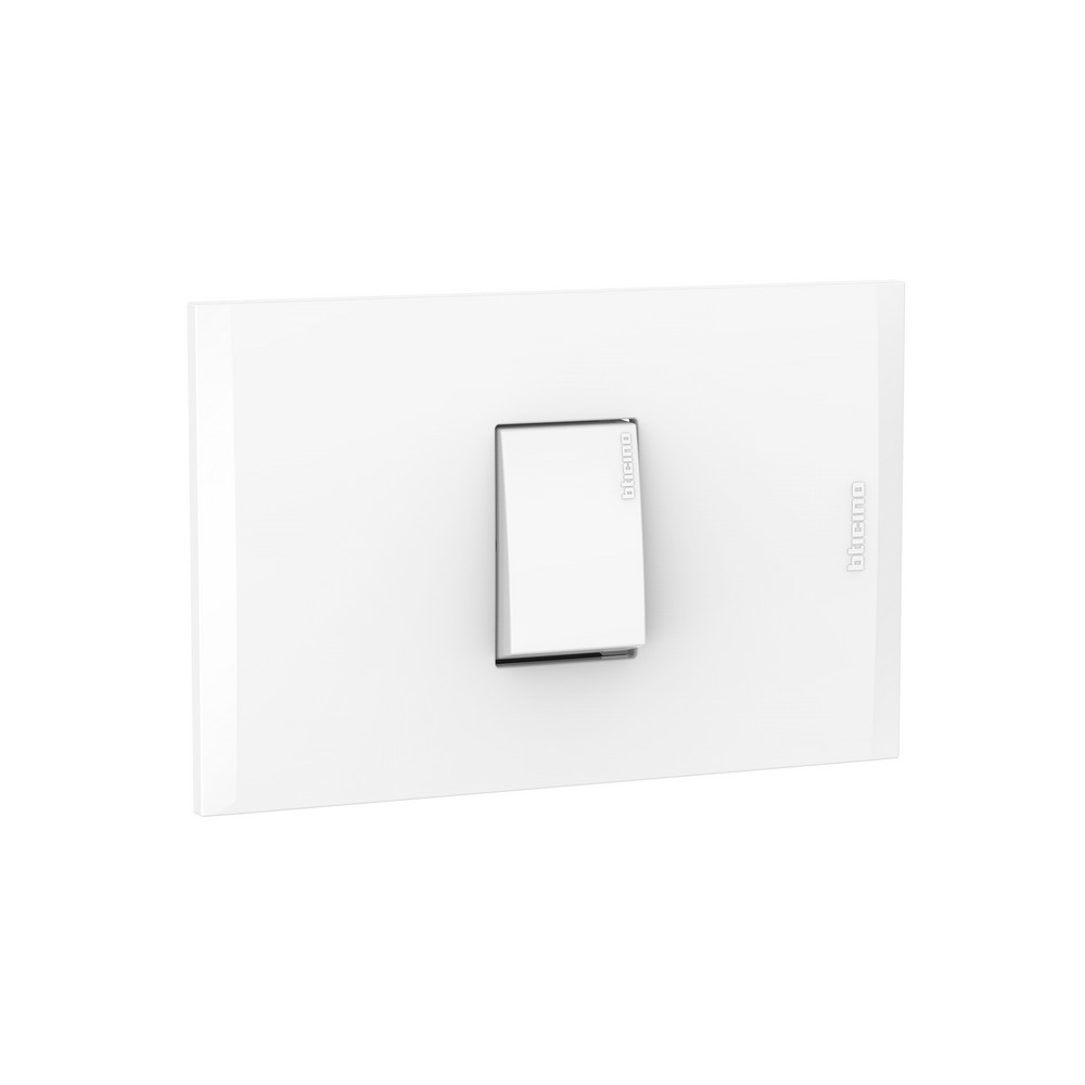 Pulsador para timbre blanco 10a 120vac