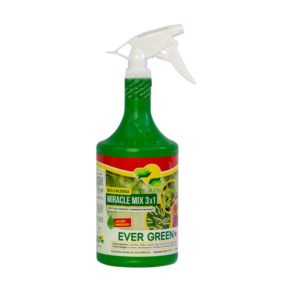 Insecticida / fungicida liquido miracle mix 1 litro