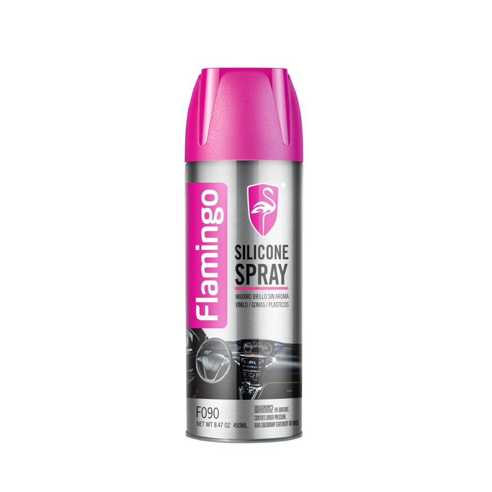 Silicon en spray para tablero 450 ml flamingo