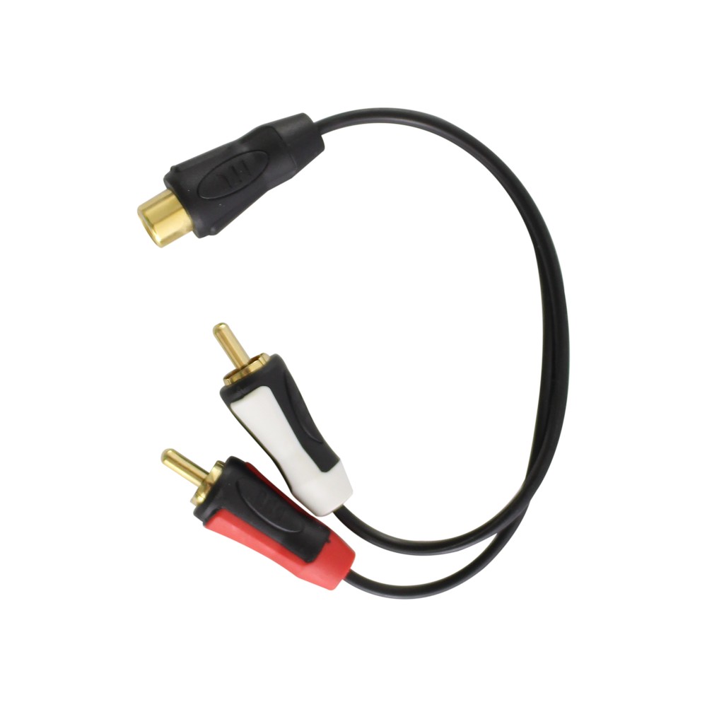 Adaptador y rca hembra