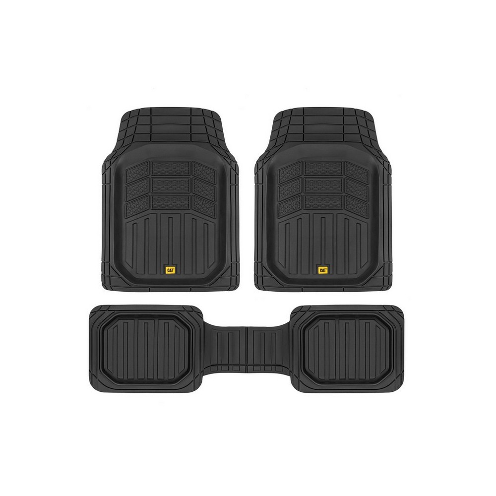 Alfombra para carro color negro - set de 3 unidades
