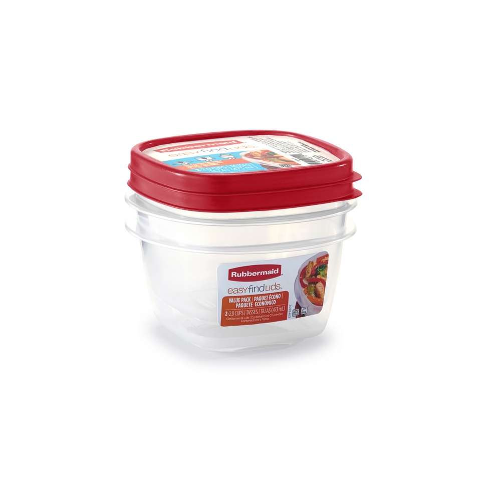 Juego de herméticos easy find lids 2 tzas 2 pzas