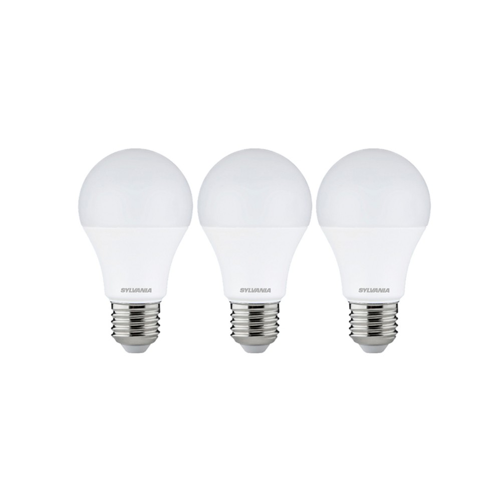3 bombillos led a60 9 watts blanco frío