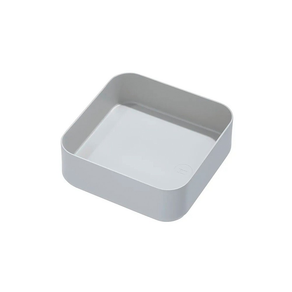 Caja organizadora para gaveta rpp 6x6x2pulg gris eco