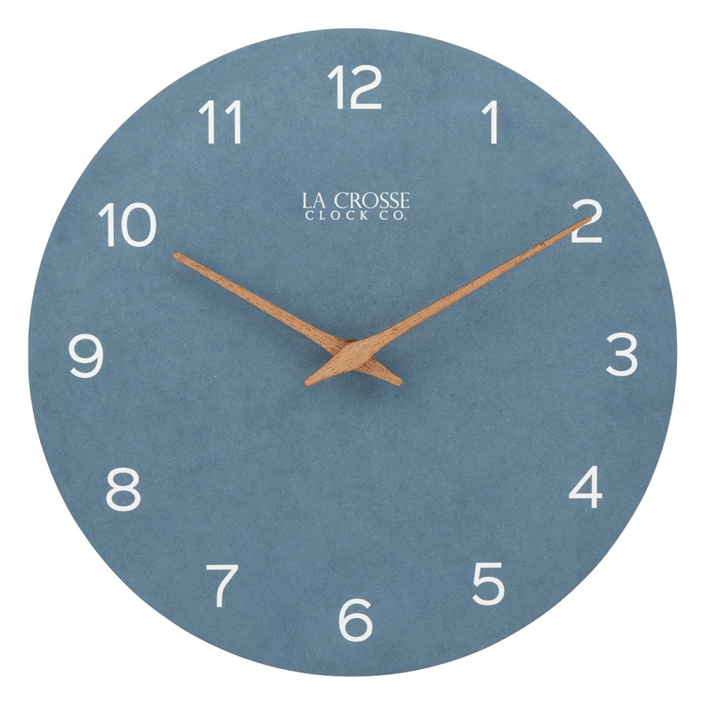Reloj para pared azul 12 in