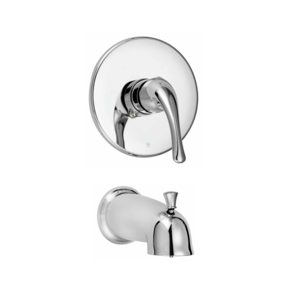 Grifo redondo para ducha monocomando