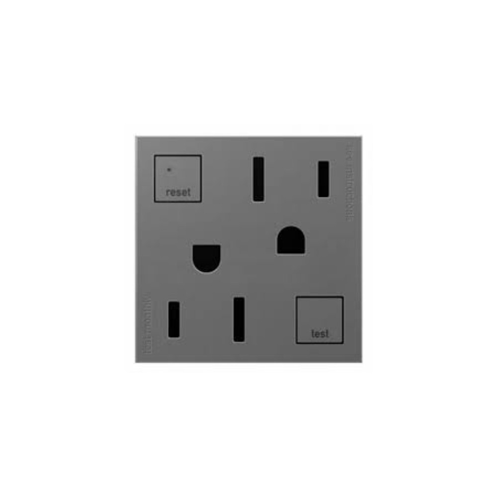 Tomacorriente adorne gfci tr 15a 2 mod magnesio