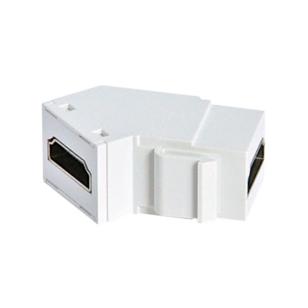 Conector adorne tipo keystone hdmi blanco