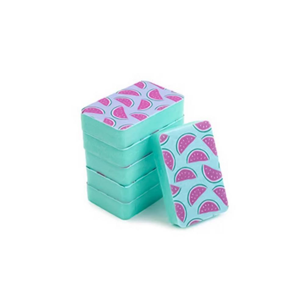 Esponjas multiusos diseño sandia 6 piezas