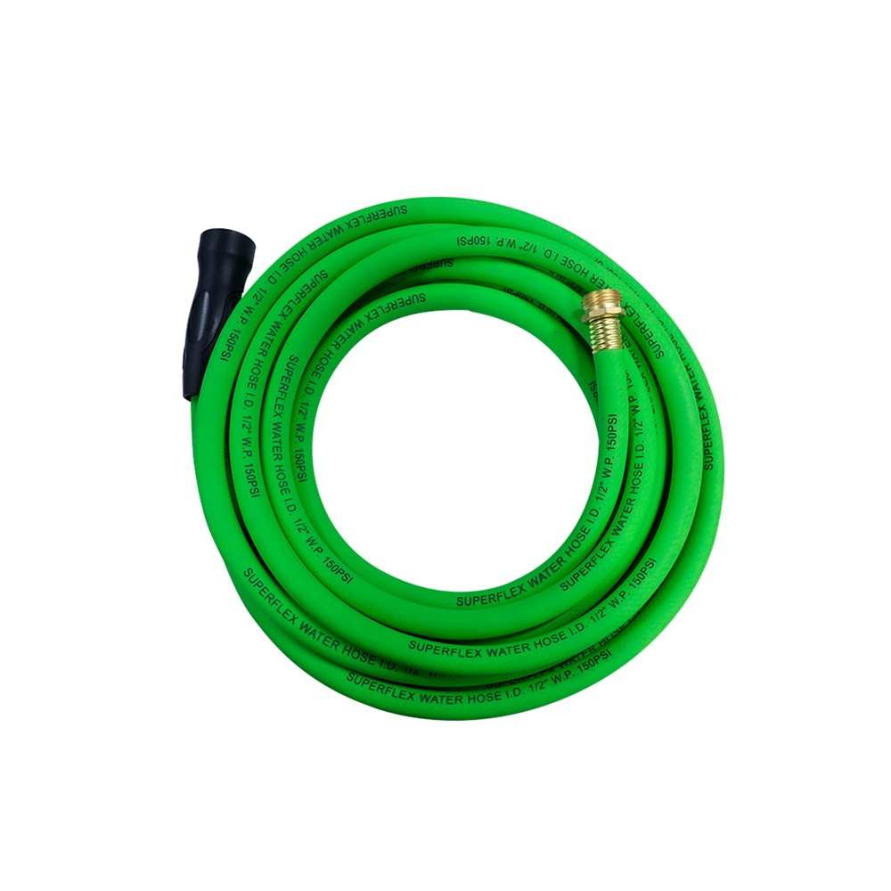 Manguera reforzada superflex 1-2 pulgadas x25 pies para jardin