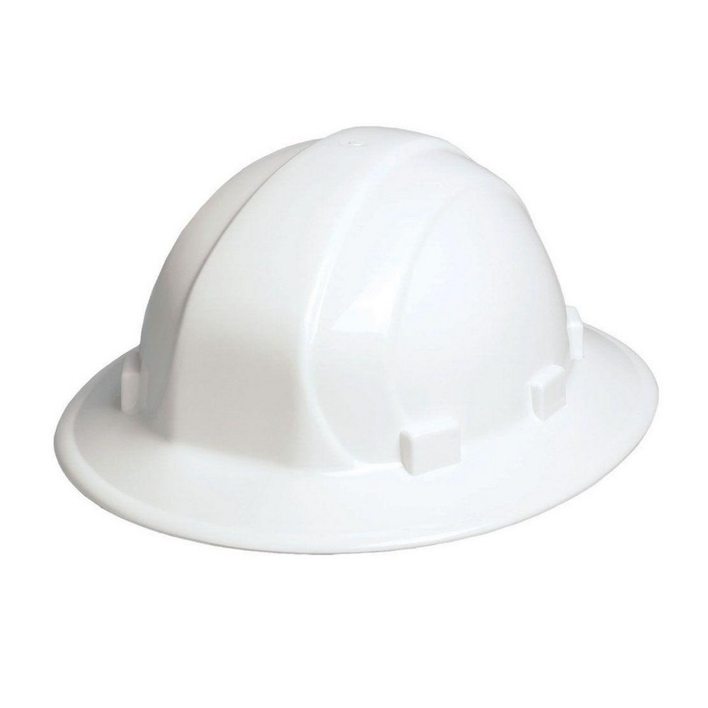 Casco de seguridad ala completa blanco