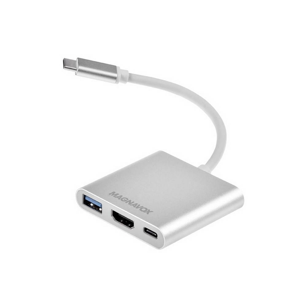 Adaptador tipo c male a hdmi+usb3.0+tipo c