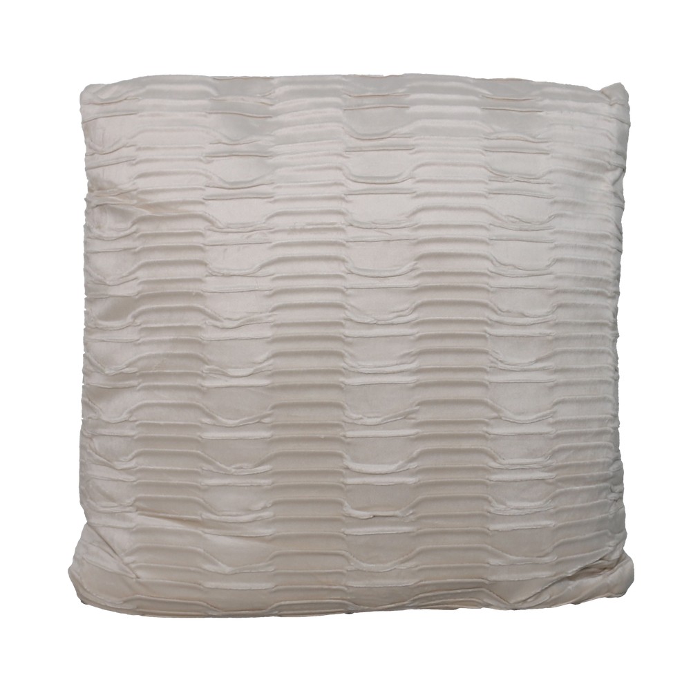 Cojin cuadrado 45x45 cm crema