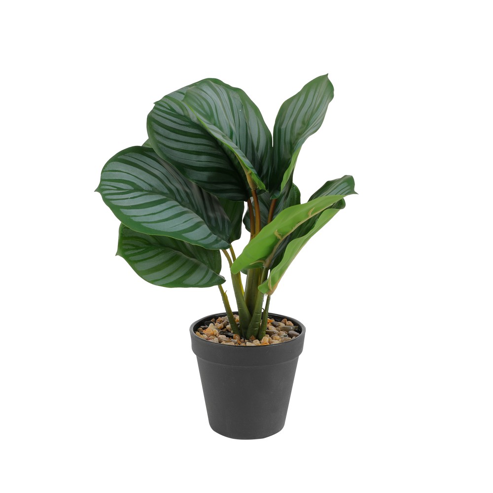 Planta artificial con maceta manzana verde 33cm