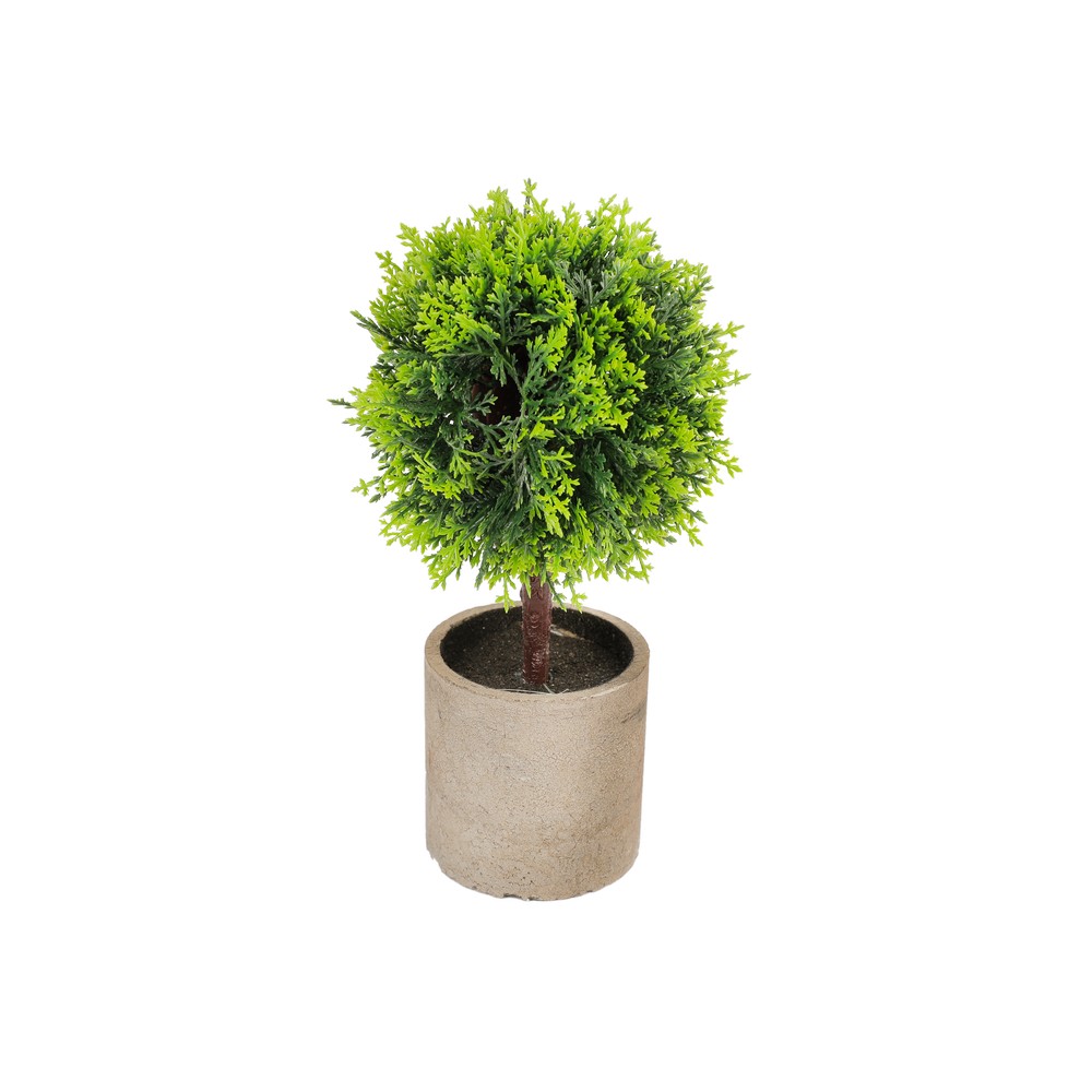 Planta artificial redonda 24x8cm