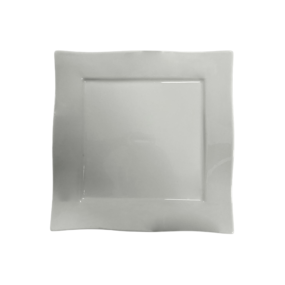 Plato de ceramica para ensalada 21.5x21.5x2.5cm