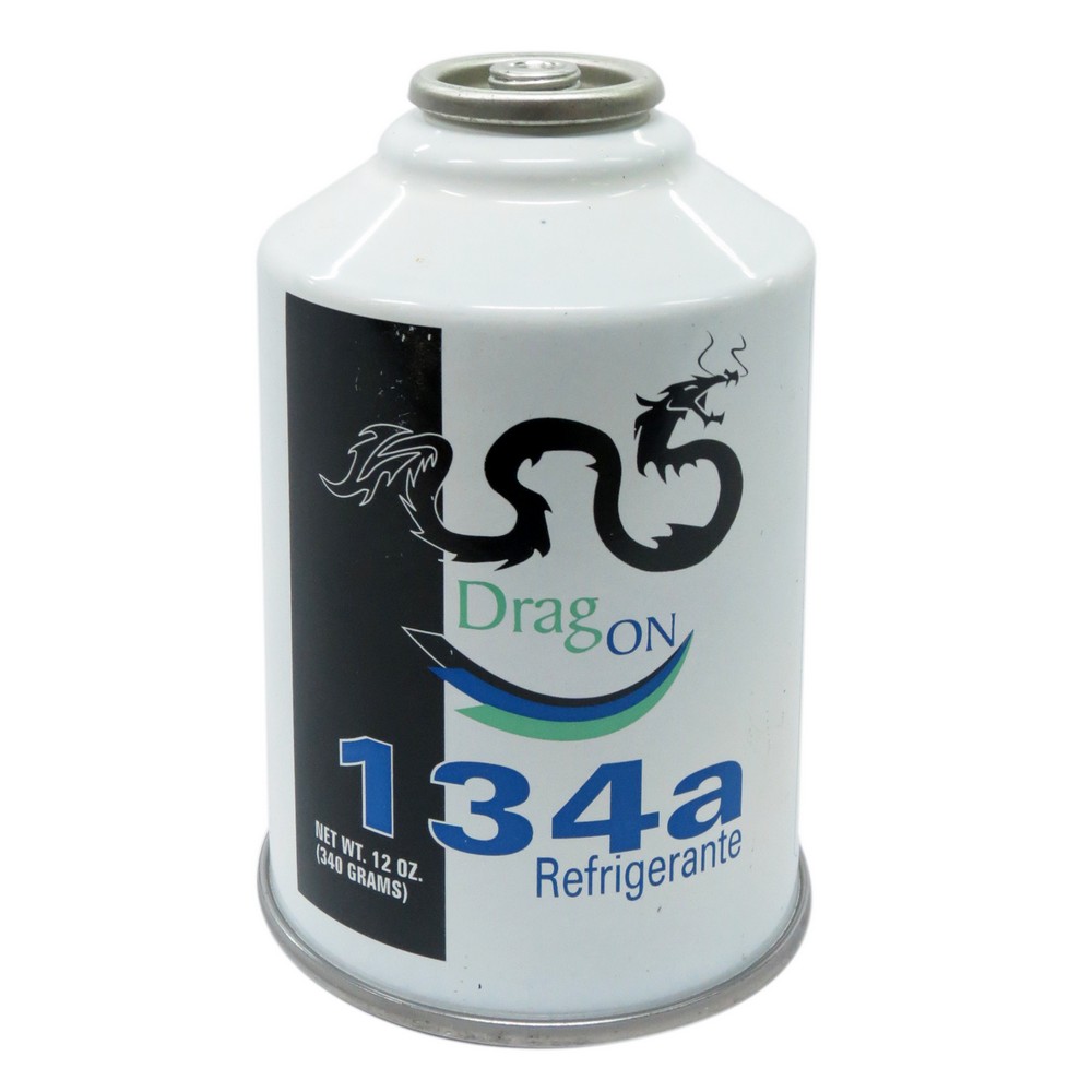 Gas Refrigerante R 134a 12 Onzas Refrigerantes Para Radiador DRAGON