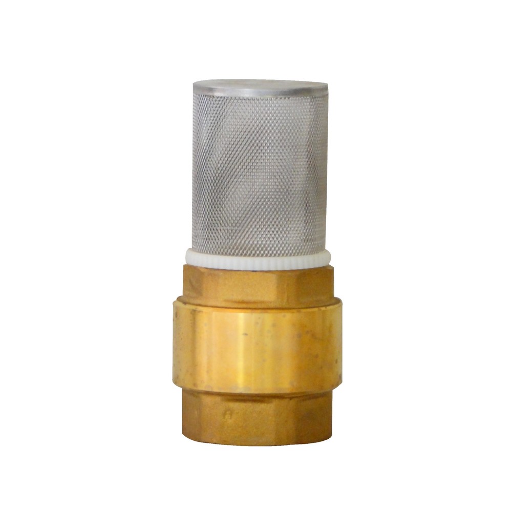 Válvula de pie con filtro latón 1 ½ in
