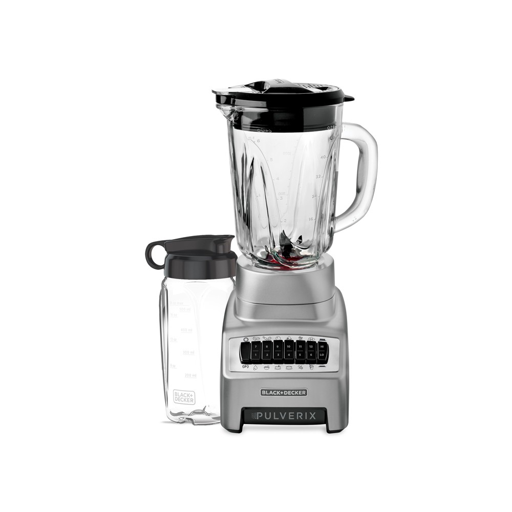 Licuadora 3 vel +2 fun de pulso jarra vidrio 1.5 l