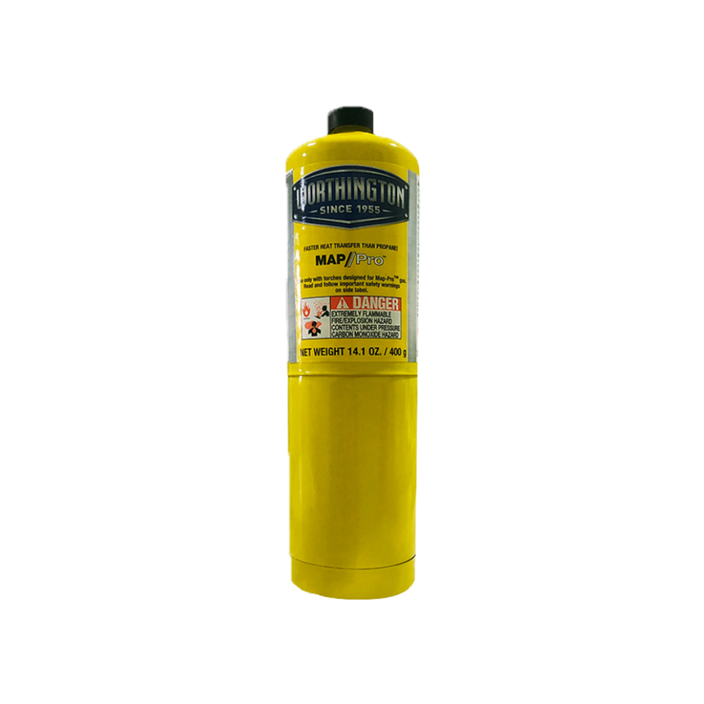 Cilindro de gas mapp 14.1 oz amarillo