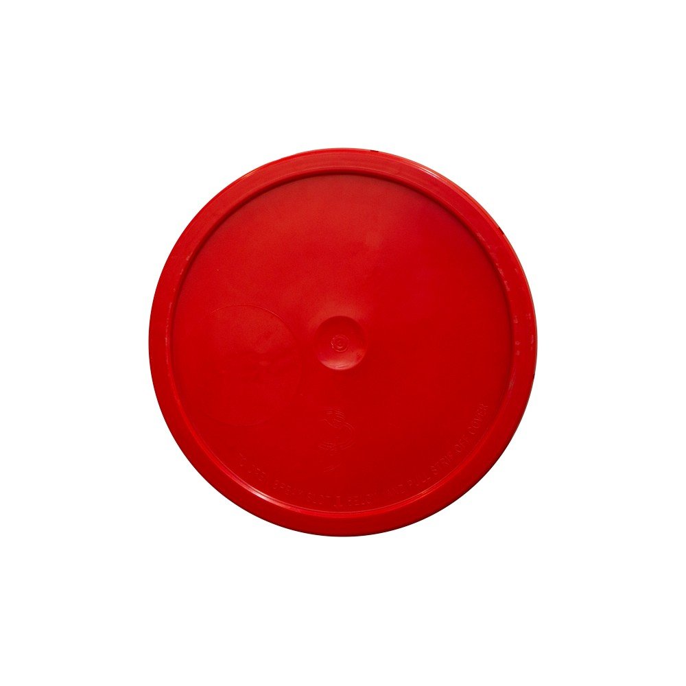 Tapadera para cubeta roja