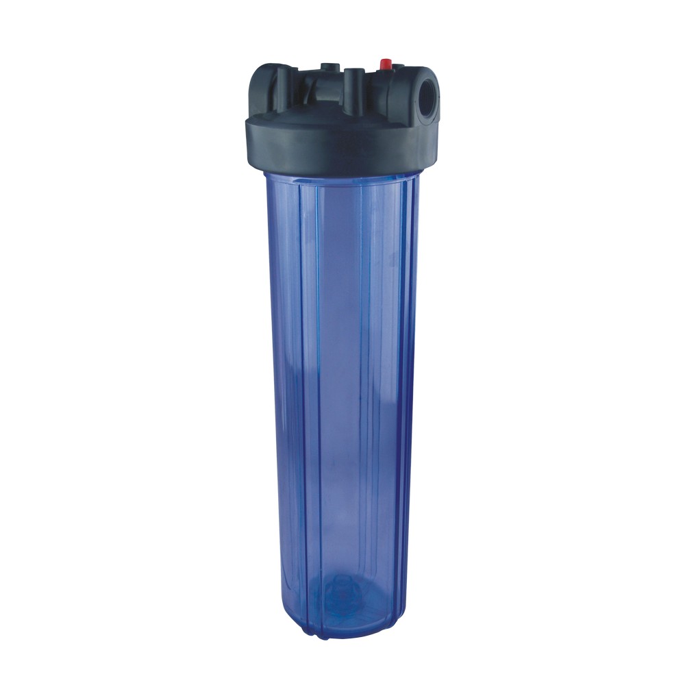 Filtro para agua acrílico big blue de 20 pulg (50.8 cm) sin cartucho
