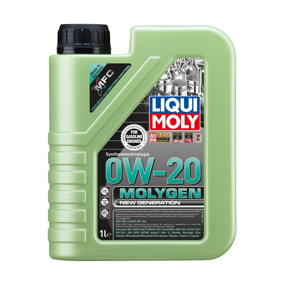 Aceite molygen nueva generacion 0w20