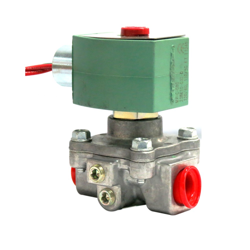Válvula solenoide 1/2 pulg 120v gas - Solenoides para uso en gas