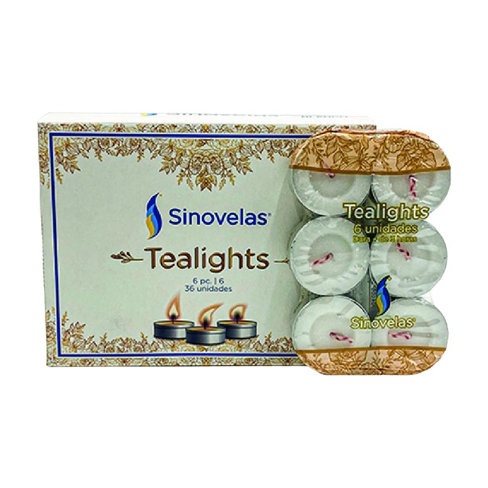 Set de 6 tealight