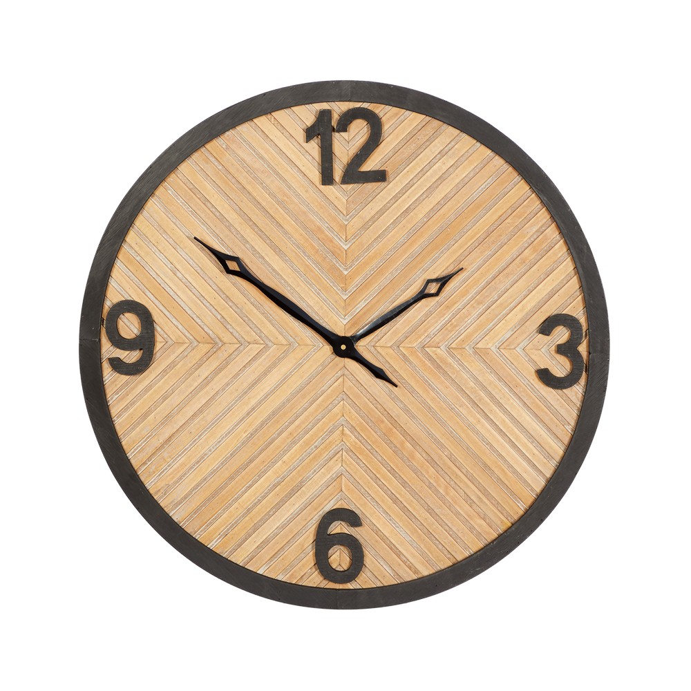 Reloj de pared madera 25 in