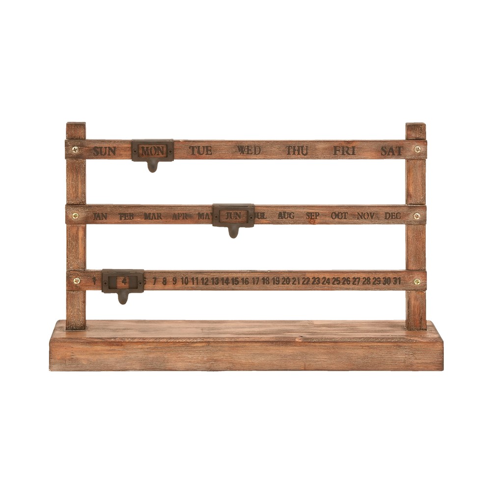 Adorno para pared de madera 22x14pulg organizador