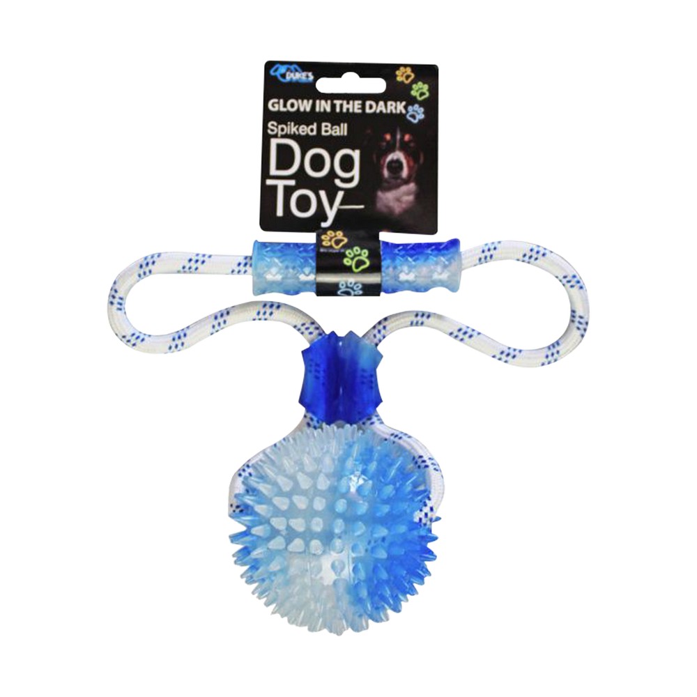 Juguete para perro pelota con cuerda 14.2 x 5.5 in