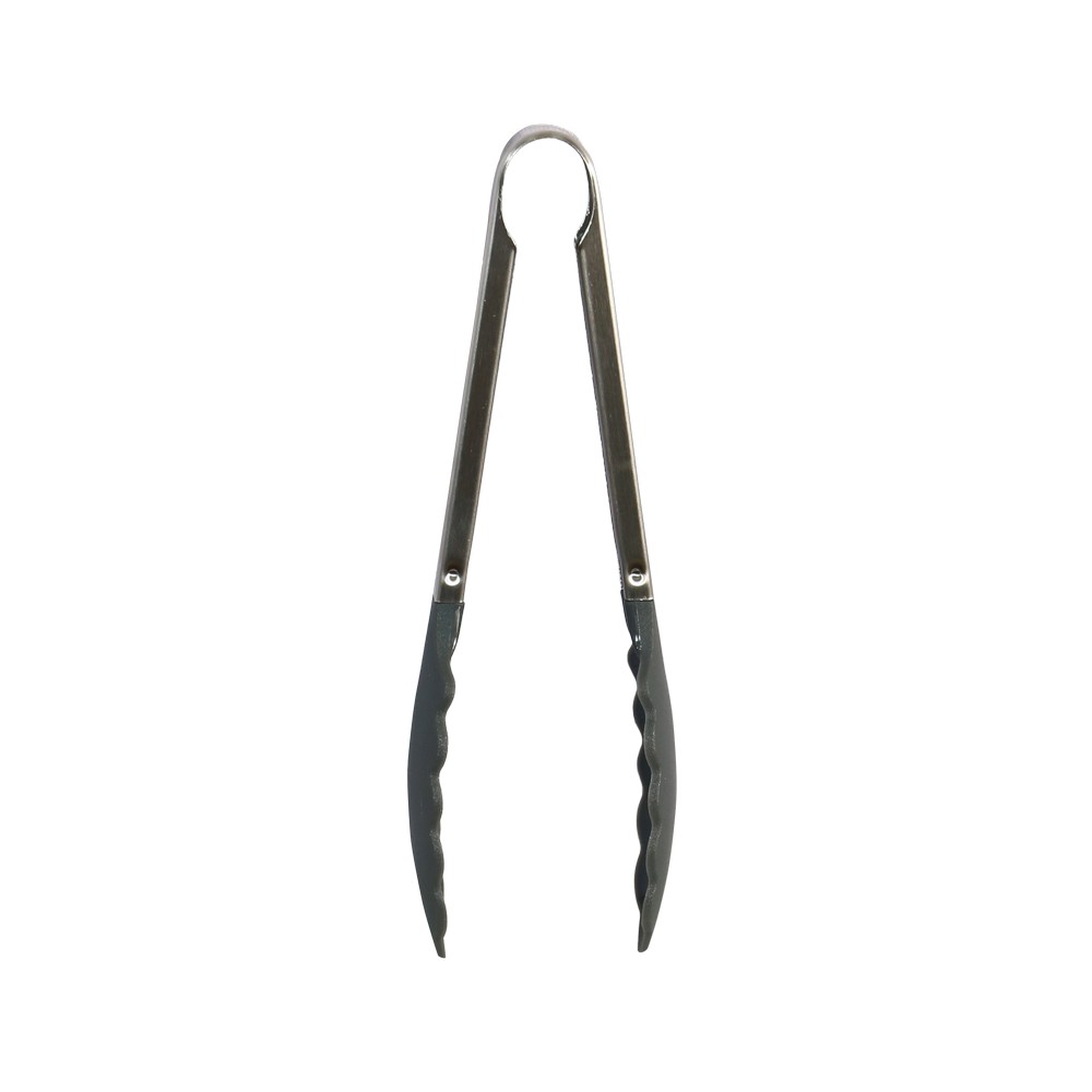 Tenaza de silicon para cocina gris