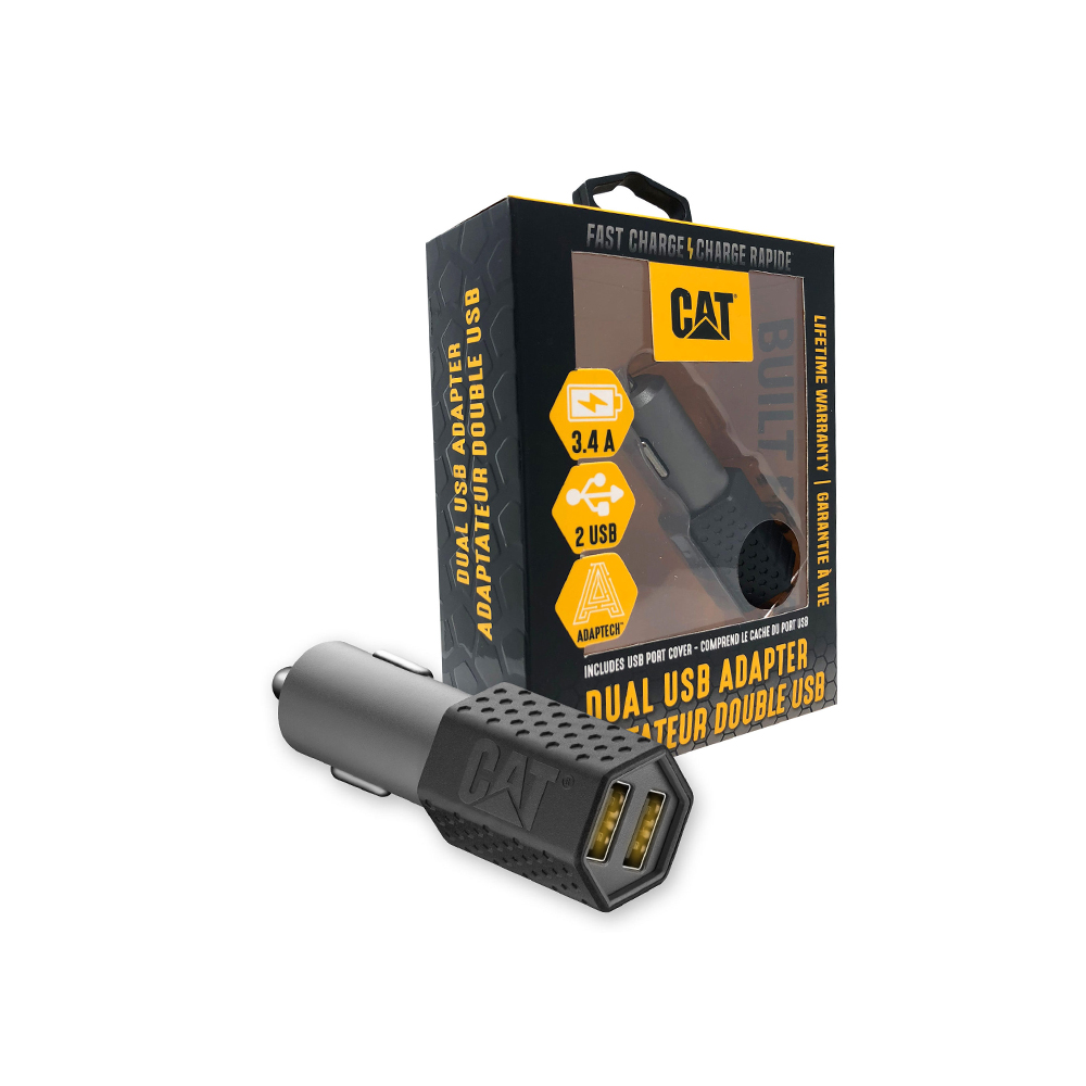 Adaptador usb doble para carro 3.4 amp dc