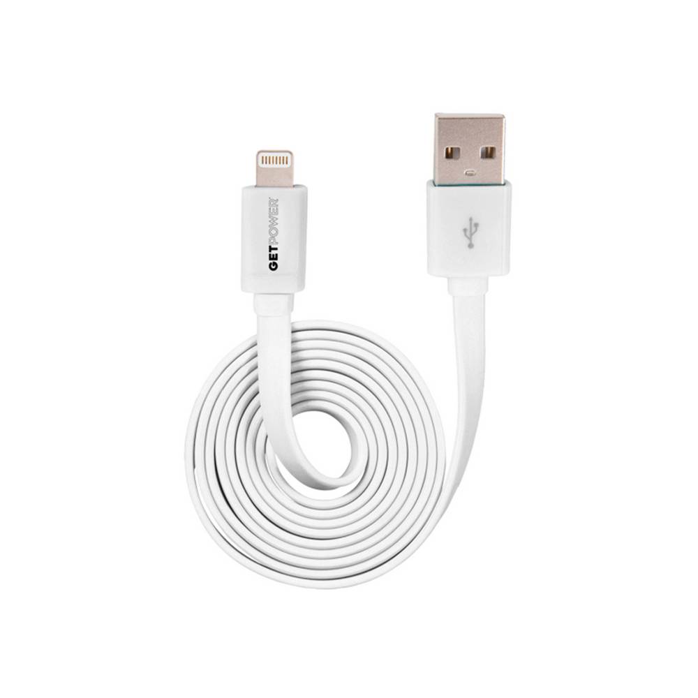 Cable usb a ligthning 1 m blanco