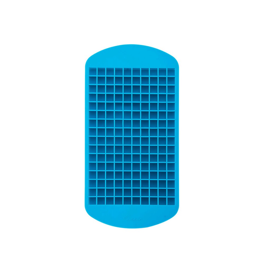 Molde para hielo de silicon cubos azul