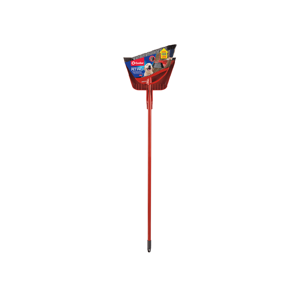 Escoba y pala para pelo de mascota 142.2 cm