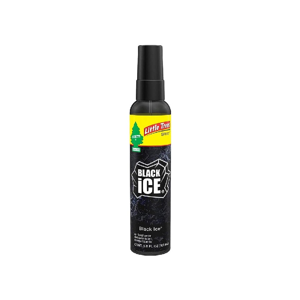 Aromatizante espray black ice 3.5 oz