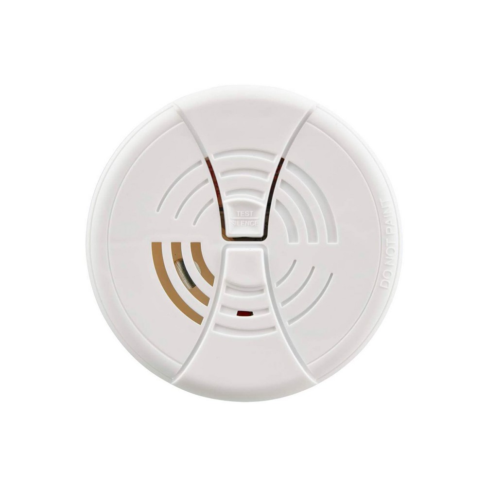 Alarma detector de humo doble sensor 9v 120v
