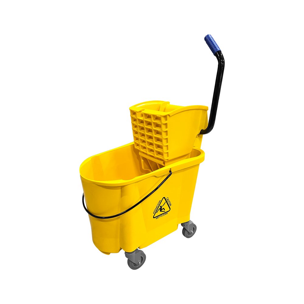 Carrito de limpieza 32lt amarillo sweep