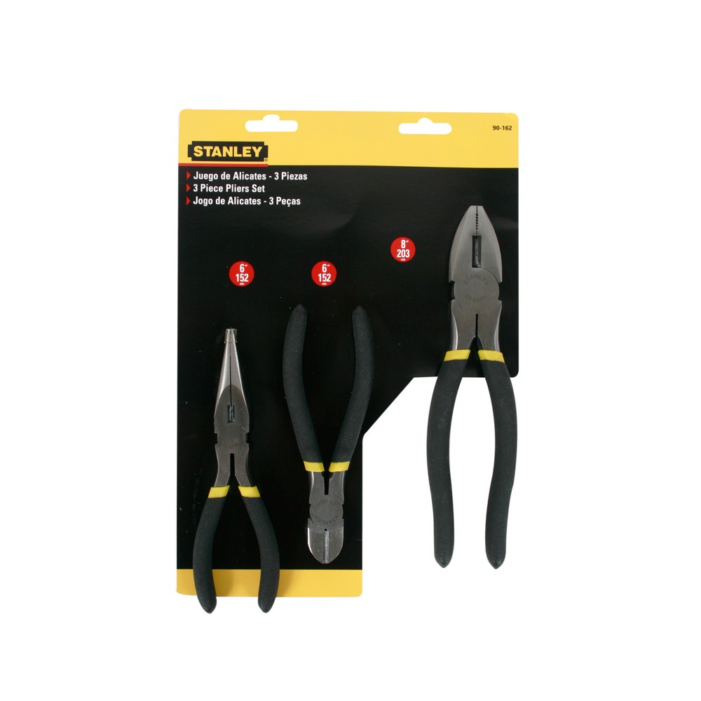 Juego de tenazas 3 piezas