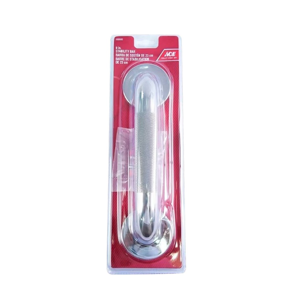 Barra de apoyo para baño 9 plg (22.86 cm) acero inoxidable