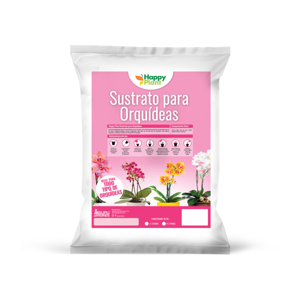 Sustrato de orquideas 4lt