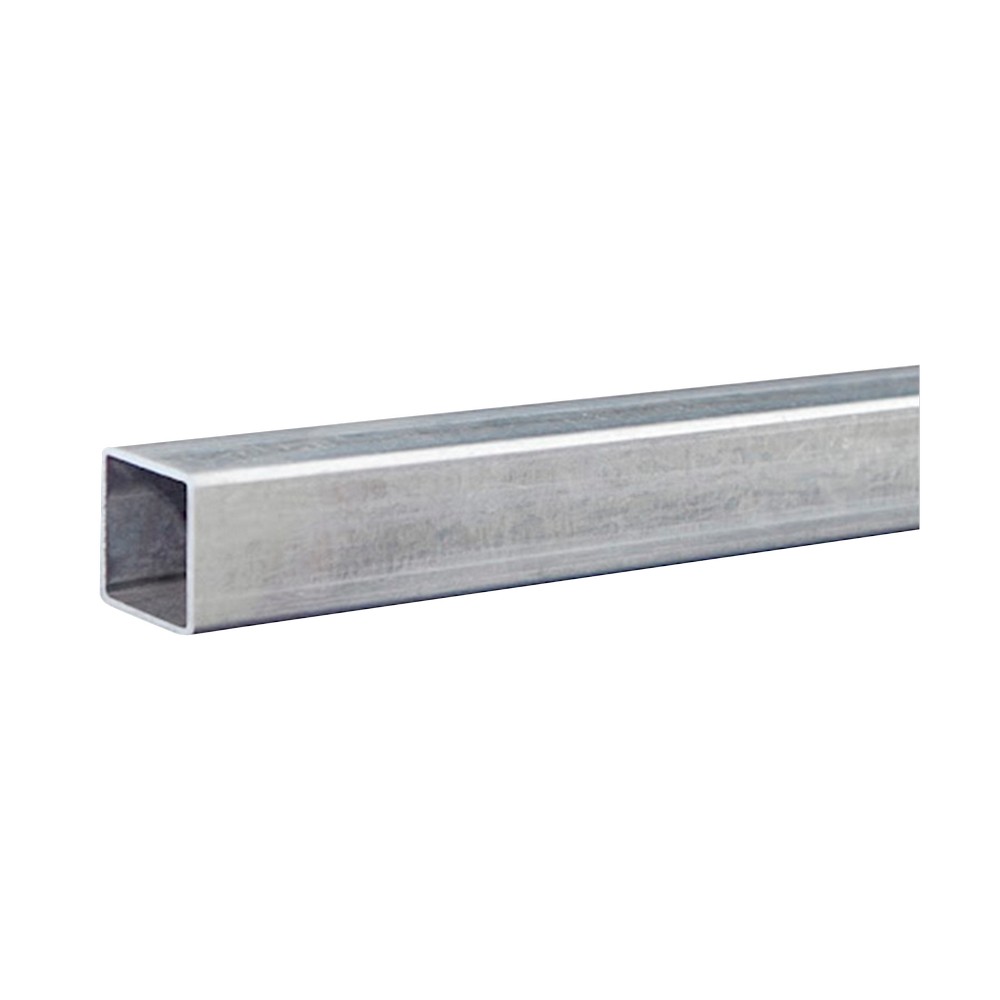Tubo estructural cuadrado galvanizado 3 pulg (76.2 mm x 6 m) (1.80 mm)