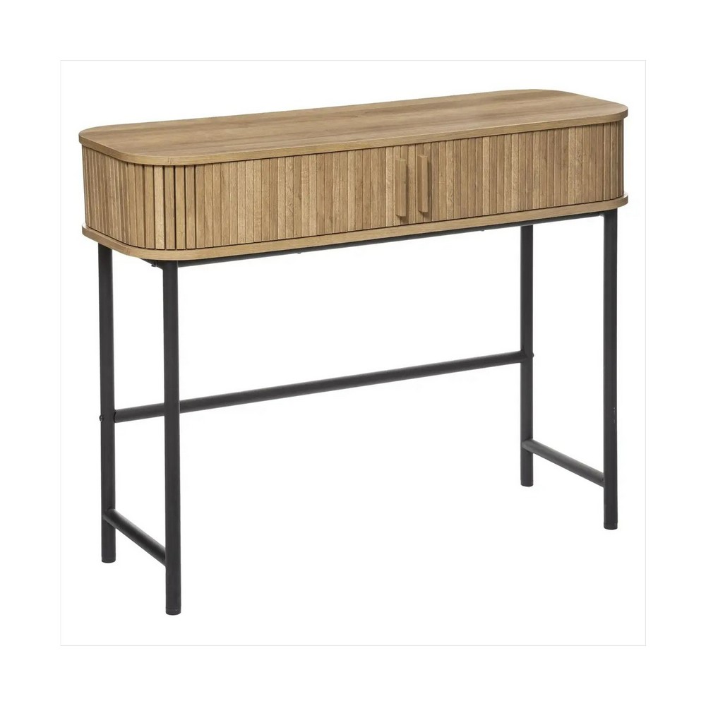 Consola de madera 80.5x100cm café